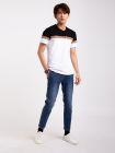 Quần Jean Túi Mố Slim-cropped QJ1659 Màu Xanh Biển Đậm