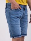 Quần Short Jean Slimfit QS203 Màu Xanh Biển