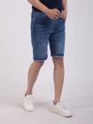 Quần Short Jean Slimfit QS203 Màu Xanh Biển Đậm