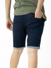 Quần Short Jean Lưng Thun QS202 Màu Xanh Đen