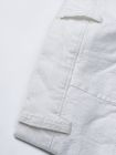 Quần Short Linen Slimfit QS011 Màu Trắng