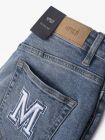 Quần Jeans Regular Faded QJ045 Màu Xanh