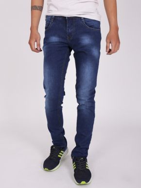 quan jean skinny xanh duong dam qj1255