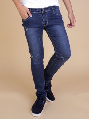 quan jean skinny xanh den qj1334