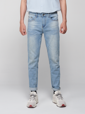 quan jeans slimfit xanh bien qj1644