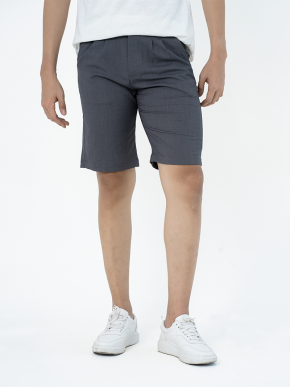 quan short xep ly qs201 mau xam chuot dam