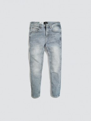 quàn jeans xuóc form slimfit qj009 mau xanh