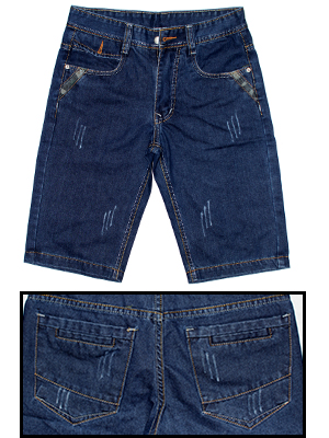 Quần Short Jeans Xanh Đen QS06