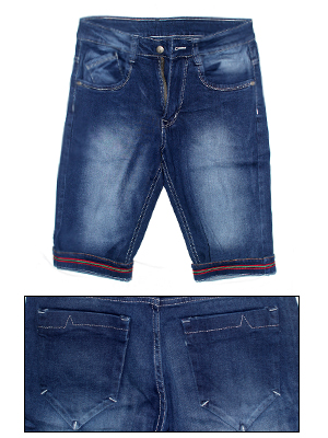 Quần Short Jeans Xanh Đen QS16