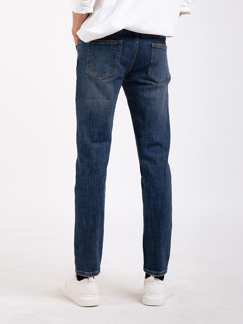 Quần Jean Slimfit QJ1664 Màu Xanh Biển