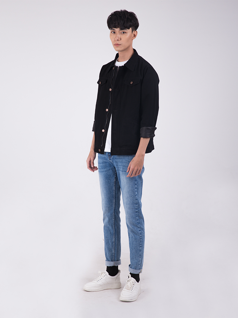 Quần Jean Slimfit QJ686 Màu Xanh Biển 