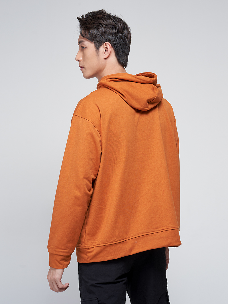 Áo Hoodie Sports Elegant AK011 Màu Bò