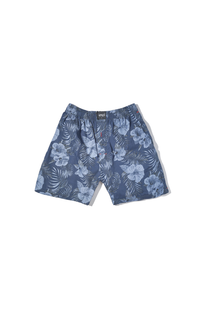 Quần Short Lưng Thun QS016 Màu Xanh