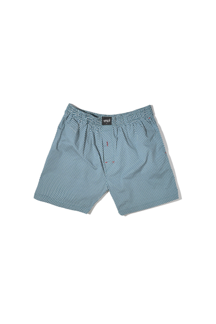 Quần Short Lưng Thun QS017 Màu Xanh