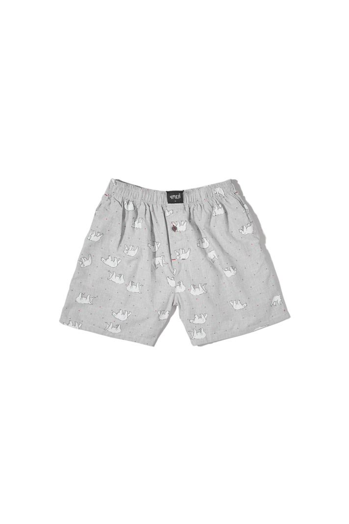 Quần Short Lưng Thun QS019 Màu Xám