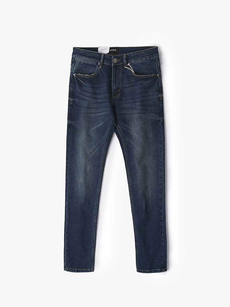 Quần Jeans QJ035 Màu Xanh Đen