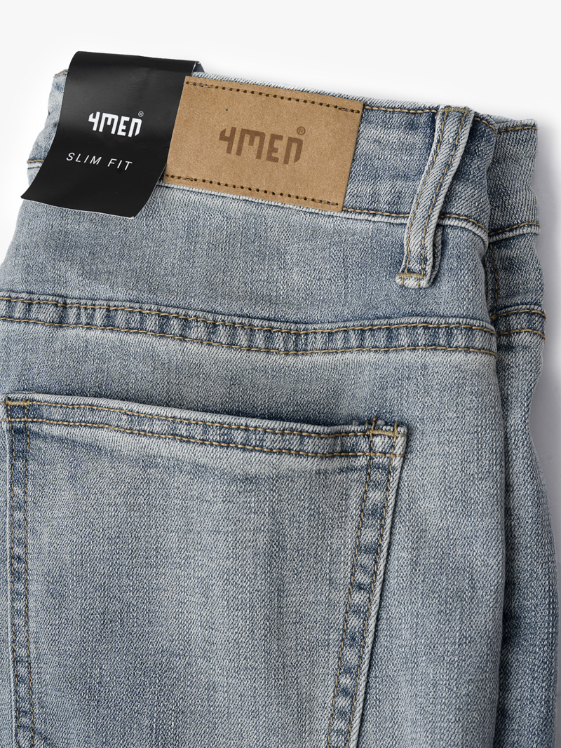 Quần Jeans Xanh Rách QJ039 Màu Xanh