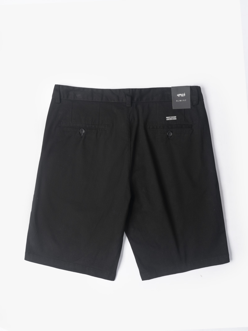 Quần Short Slimfit Túi Mini QS032 Màu Đen