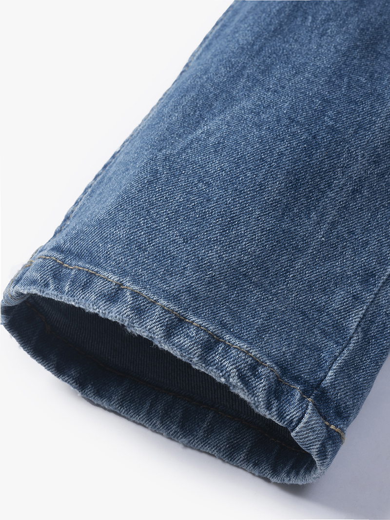 Quần Jeans Regular Blue QJ065 Màu Xanh